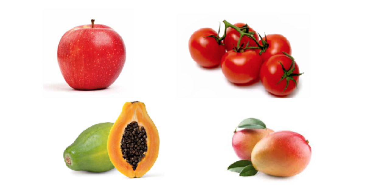 Types of fruit ripening